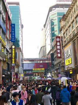 Christmas in Chengdu, China