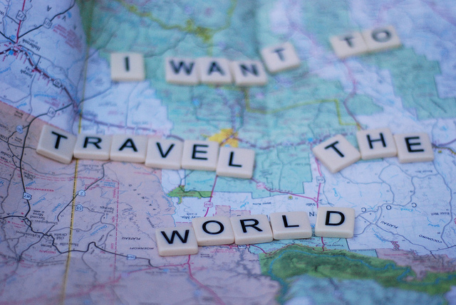 i want to travel around the world