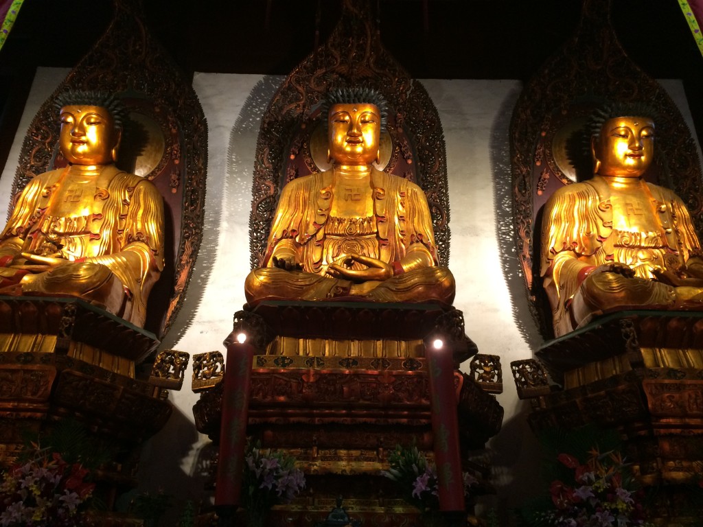 Jade Buddha Temple, Shanghai, China, Buddhas